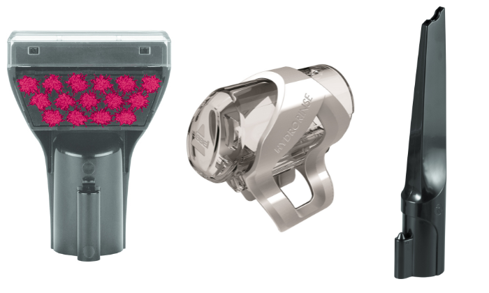 Szeroki zestaw akcesoriów