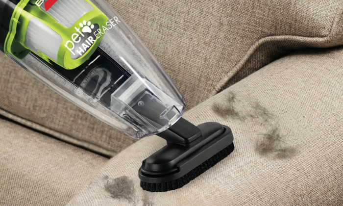 Napędzana szczotka z filtrem dwustopniowym